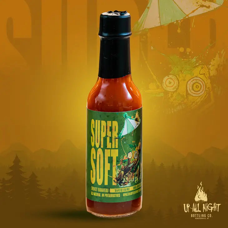 Up All Night Bottling Co. Super Soft Hot Sauce