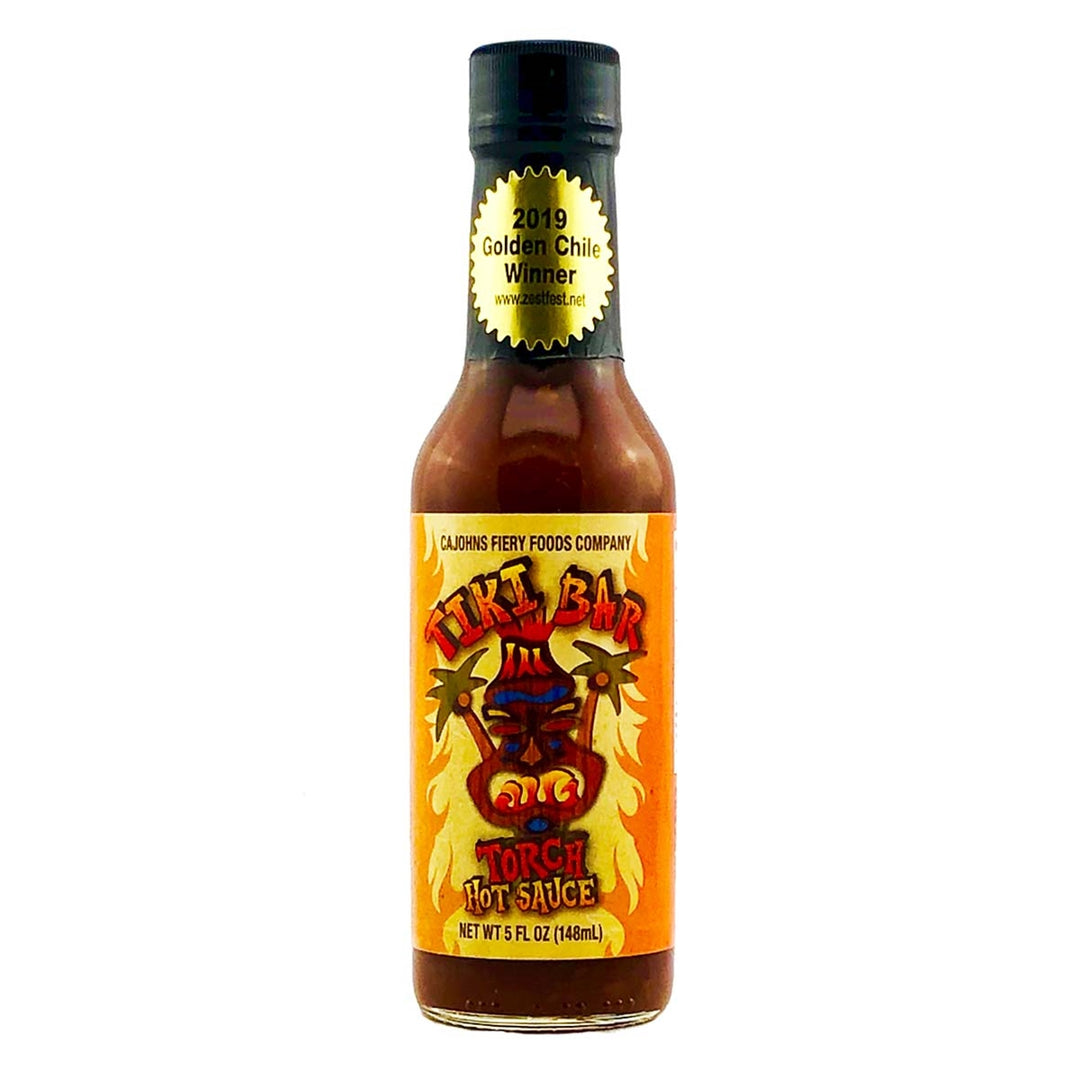 CaJohns Tiki Bar Torch Hot Sauce