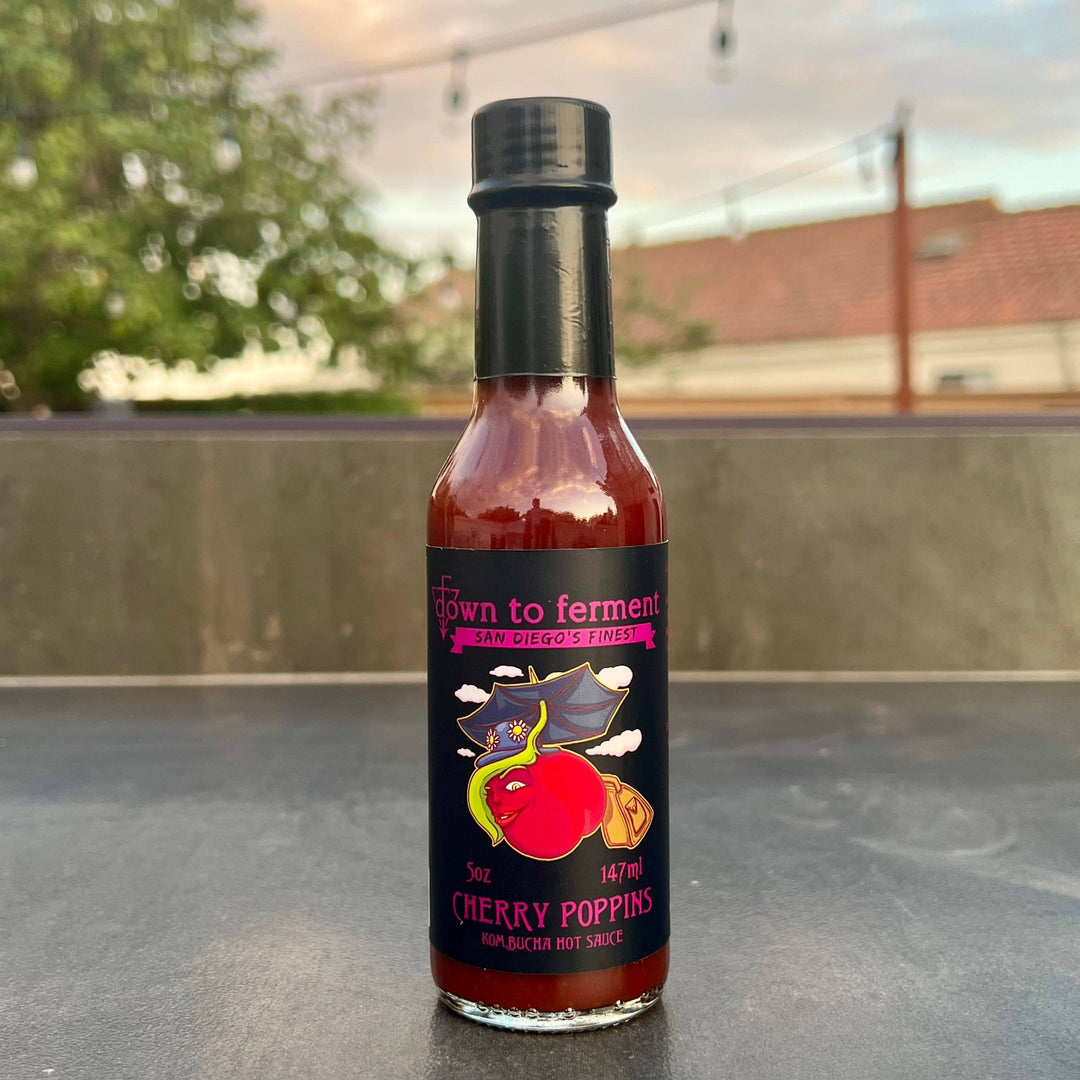 Down to Ferment Cherry Poppins Hot Sauce